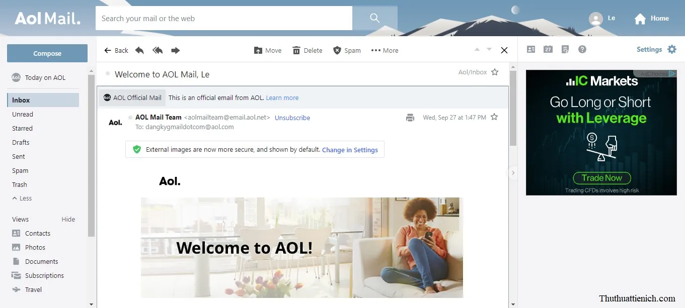 AOL mail là gì? Đăng ký, đăng nhập AOL mail