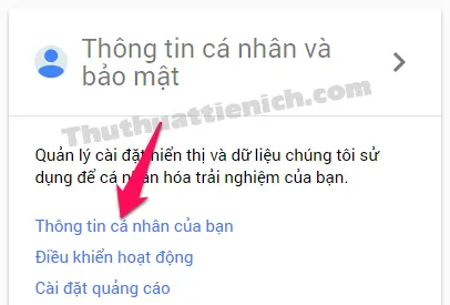 [Bảo mật Gmail] Thiết lập email dự phòng giúp lấy lại mật khẩu khi mất