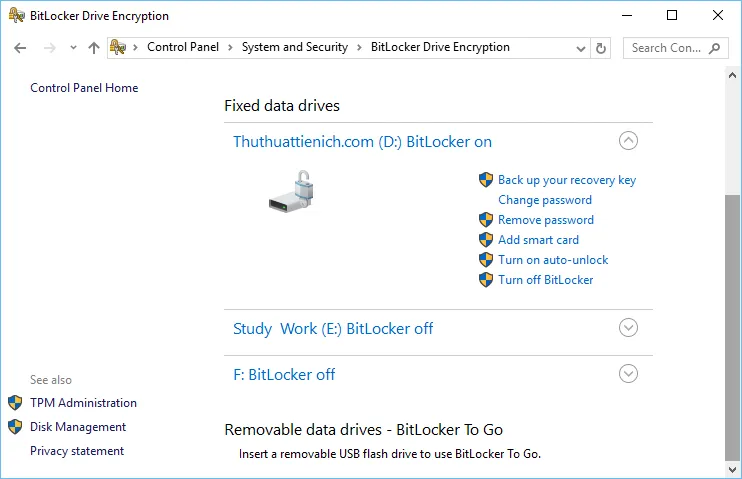 Bitlocker là gì? Những phiên bản Windows nào có tích hợp Bitlocker?