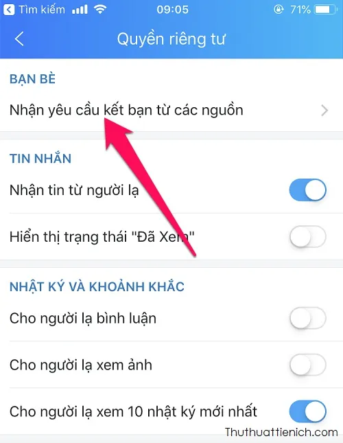 Cách ẩn số điện thoại, ngày sinh, thông tin cá nhân trên Zalo