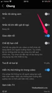 Cách bật/tắt giao diện tối, Dark Mode trên Youtube máy tính & điện thoại