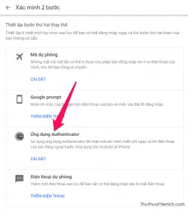 Cách Bật, tắt xác minh 2 bước cho tài khoản Gmail, Google