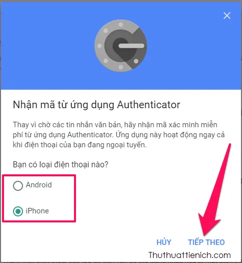 Cách Bật, tắt xác minh 2 bước cho tài khoản Gmail, Google