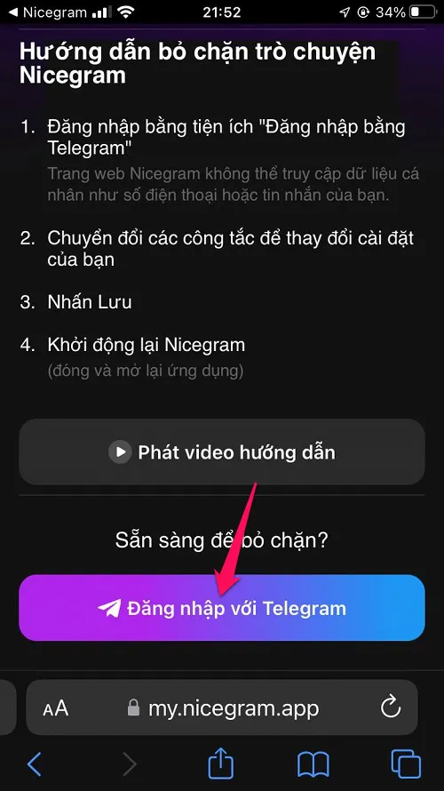 Cách bỏ chặn nội dung nhạy cảm, 18+ trên Telegram mới nhất