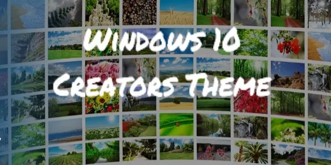 Cách cài đặt hình nền máy tính trên Windows 10 Creators