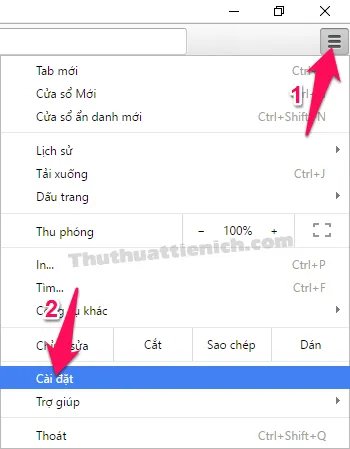 Cách cài đặt trang chủ cho trình duyệt web Chrome, Firefox, Cốc cốc, Edge, IE