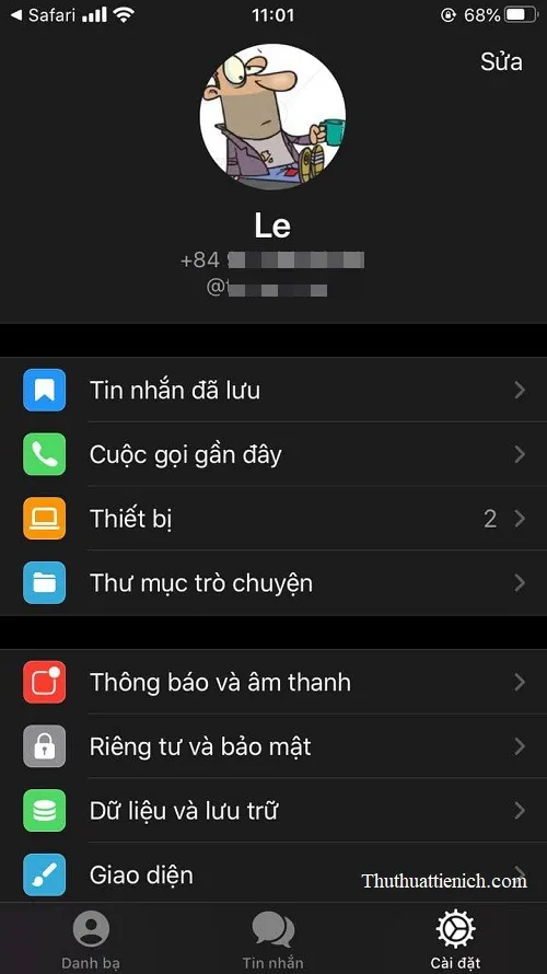 Cách cài tiếng Việt cho Telegram trên máy tính, điện thoại