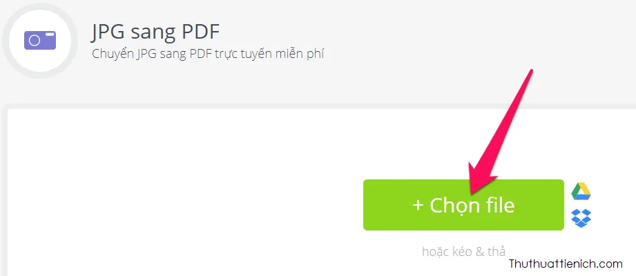 Cách chuyển đổi file ảnh (JPG/PNG) sang PDF online không cần phần mềm