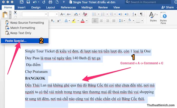 Cách chuyển đổi Word sang file ảnh JPG cho Mac và Window