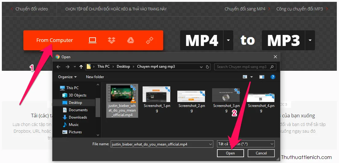 Cách chuyển mp4 sang mp3 Online nhanh, dễ làm