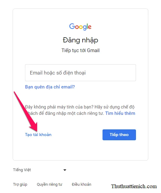 Cách đăng ký tạo tài khoản EMAIL tiếng Việt mới nhanh, miễn phí