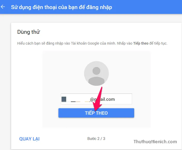 Cách đăng nhập Gmail, Google không cần nhập mật khẩu