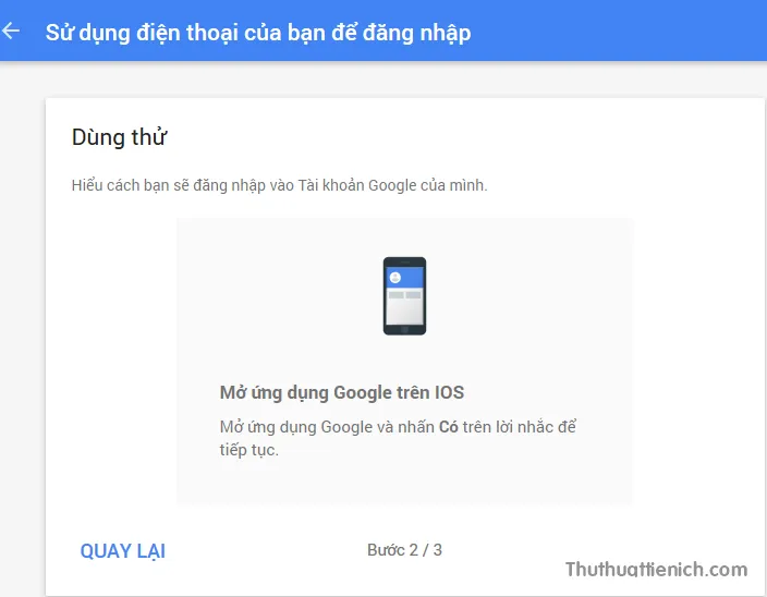 Cách đăng nhập Gmail, Google không cần nhập mật khẩu