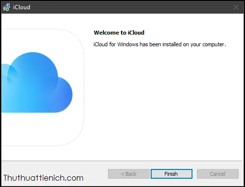 Cách đăng nhập iCloud trên máy tính