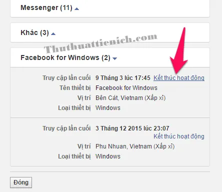 Cách đăng xuất, thoát tài khoản Facebook từ xa trên bất kỳ thiết bị nào