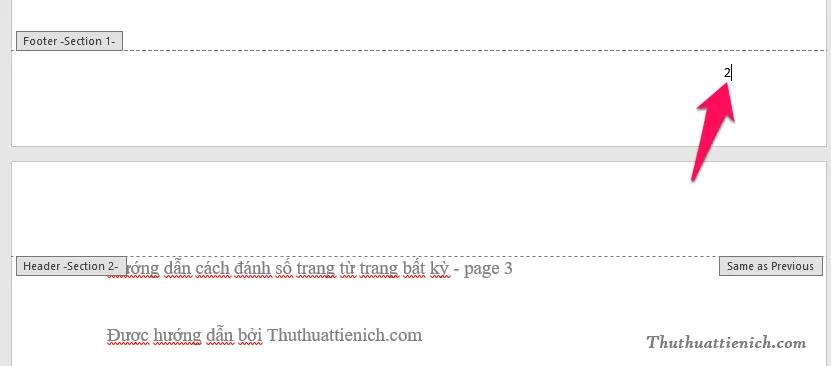 Cách đánh số trang trong Word từ 2007 đến 2010/2013/2016