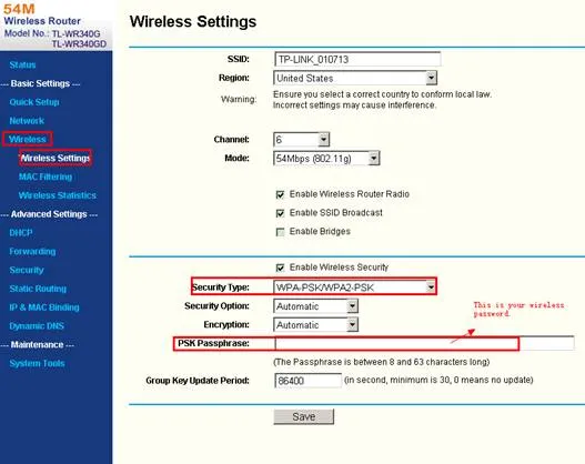 Cách đổi password wifi TP-Link