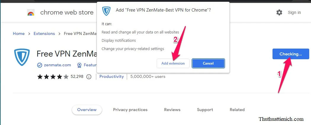 Cách Fake IP trên trình duyệt Google Chrome