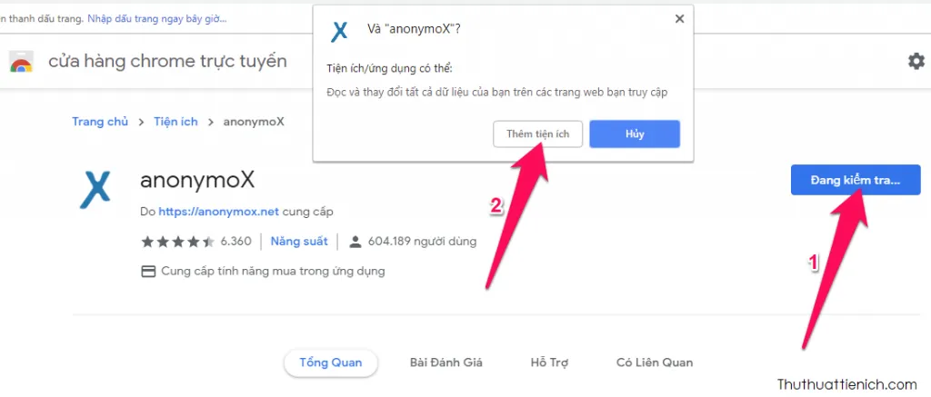 Cách Fake IP trên trình duyệt Google Chrome