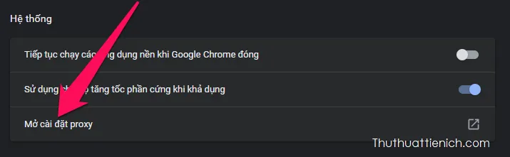 Cách Fake IP trên trình duyệt Google Chrome