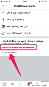 Cách lấy link Facebook trên điện thoại & máy tính