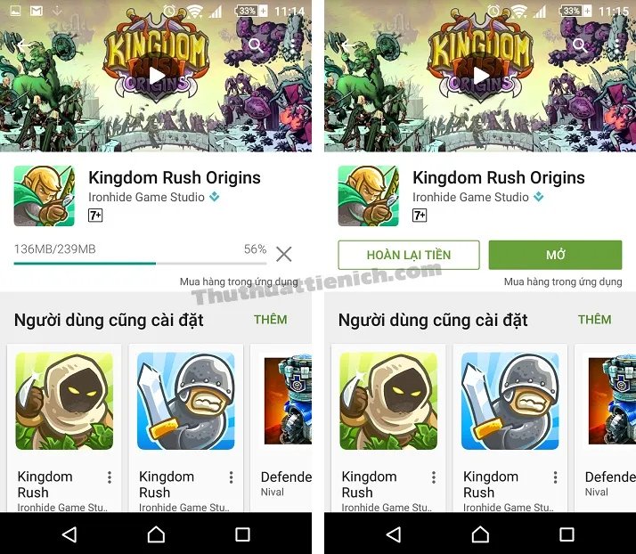 Cách mua ứng dụng & game trả phí trên Google Play bằng tài khoản điện thoại (Viettel & Mobifone)