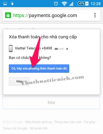 Cách mua ứng dụng & game trả phí trên Google Play bằng tài khoản điện thoại (Viettel & Mobifone)