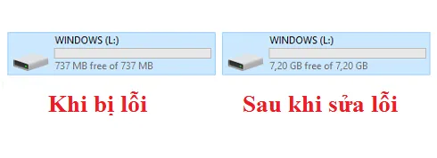 Cách sửa lỗi USB bị mất/ giảm/ hiển thị sai dung lượng vốn có