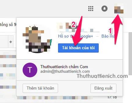 Cách tải toàn bộ hòm thư Gmail về máy tính lưu trữ, xem offline