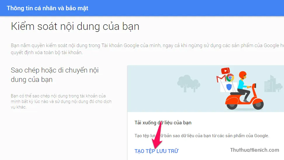 Cách tải toàn bộ hòm thư Gmail về máy tính lưu trữ, xem offline