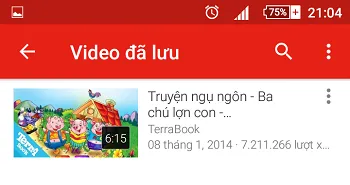 Cách tải video Youtube về điện thoại xem Offline trên Android & IOS