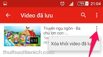 Cách tải video Youtube về điện thoại xem Offline trên Android & IOS