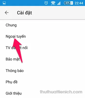 Cách tải video Youtube về điện thoại xem Offline trên Android & IOS