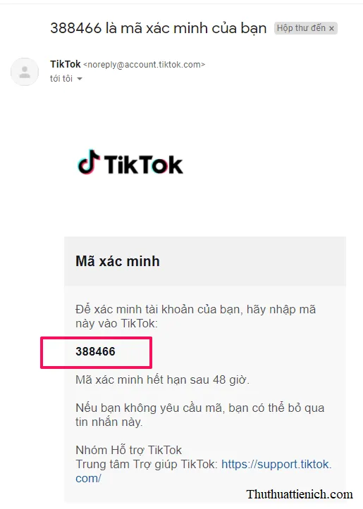 Cách tạo tài khoản Tiktok mới trên máy tính