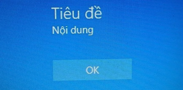 Cách tạo thông báo ở màn hình đăng nhập Windows 10