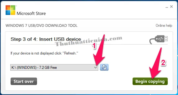 Cách tạo USB cài đặt Windows XP/7/8.1/10 bằng công cụ hỗ trợ chính chủ Microsoft