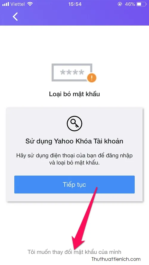 Cách thay đổi mật khẩu tài khoản Yahoo mail nhanh (máy tính & điện thoại)