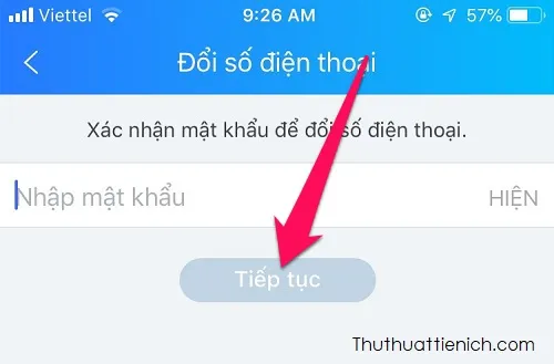 Cách thay đổi số điện thoại Zalo, không mất danh bạ, tin nhắn