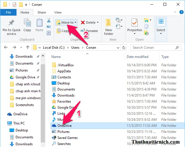 Cách thay đổi thư mục OneDrive mặc định trên máy tính