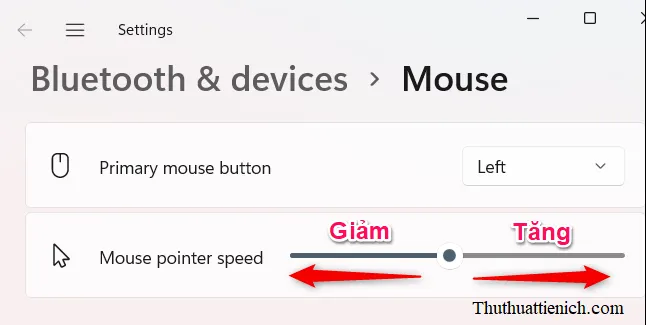 Cách thay đổi tốc độ chuột trên Windows 10 & Windows 11