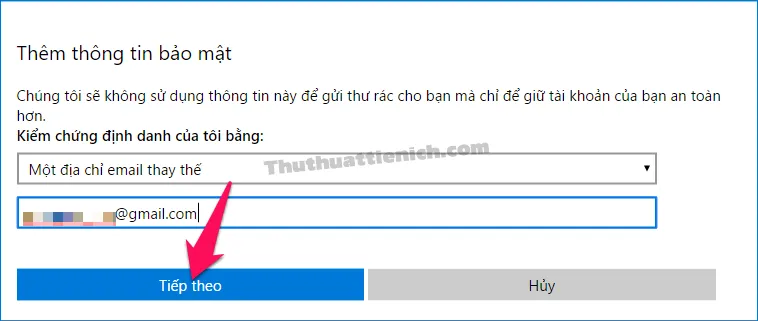 Cách thêm/xóa số điện thoại khôi phục, email dự phòng cho tài khoản Microsoft (Outlook/Hotmail)