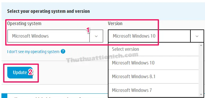 Cách tìm, download, cài đặt Driver Laptop/PC HP chính hãng