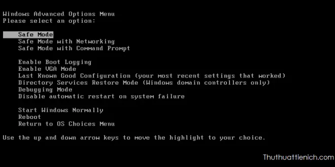 Cách vào Safe Mode trên Windows 10/8/7/XP dễ nhất