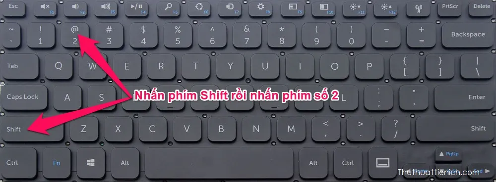 Cách viết chữ @ (a còng) trên bàn phím máy tính & điện thoại