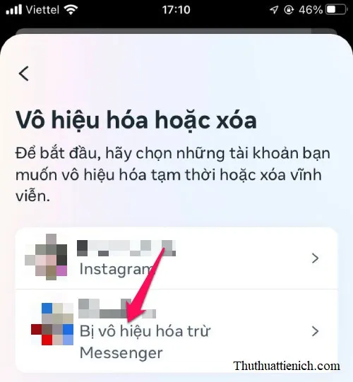 Cách vô hiệu hóa tài khoản Messenger tạm thời (Cập nhật tháng 03/2024)