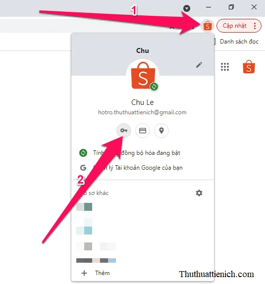 Cách xem, xóa mật khẩu đã lưu trên Google Chrome
