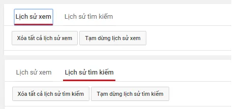 Cách xóa lịch sử xem, lịch sử tìm kiếm trên Youtube (máy tính/Android/IOS)