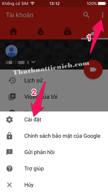 Cách xóa lịch sử xem, lịch sử tìm kiếm trên Youtube (máy tính/Android/IOS)