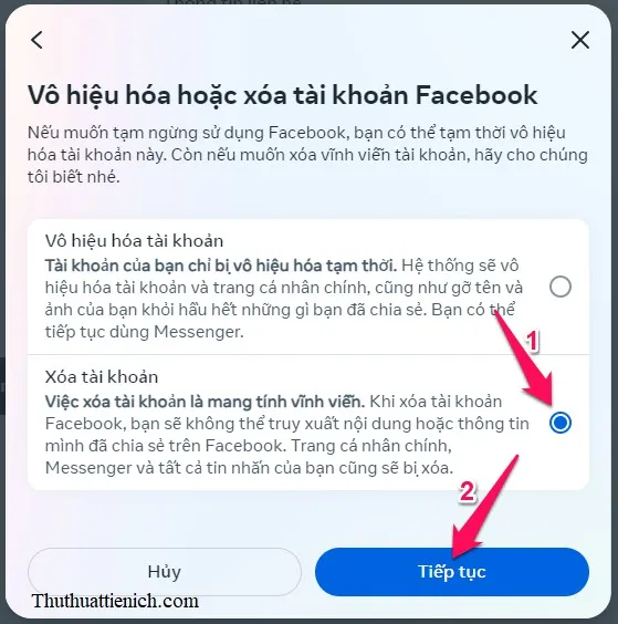 Cách xóa tài khoản Facebook vĩnh viễn (mới nhất 2024)