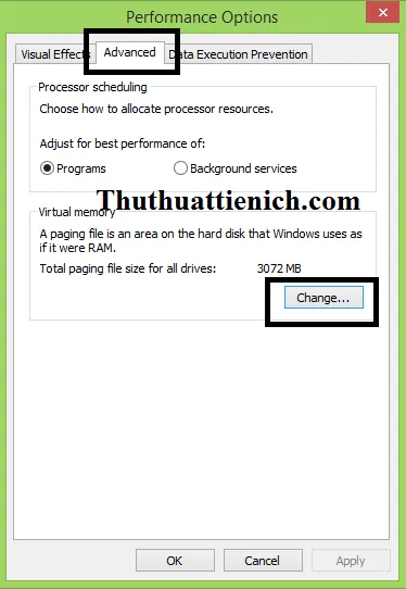 Cách xử lý máy tính báo lỗi Your computer is low on memory